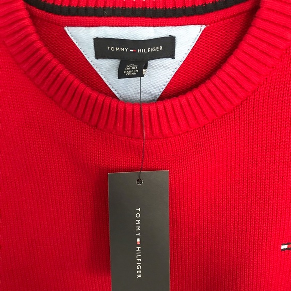 Tommy Hilfiger Red Sweater - Picture 2 of 4